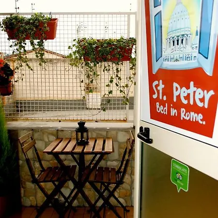St Peter Bed In 3* Rome